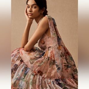 BHLDN Marcella Flower Dress